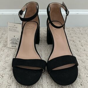 NWT Black heels size 6 A New Day